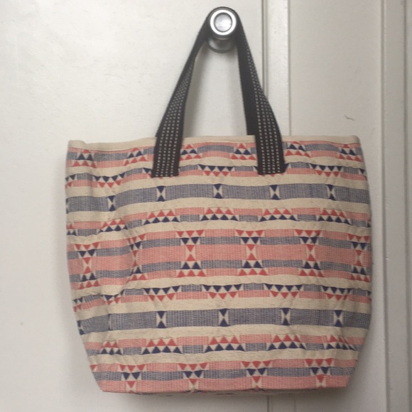 Large Woven Tote - Picture 1 of 4